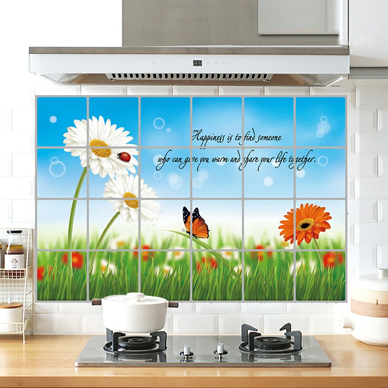 Decal dán bếp chống dầu mỡ cách nhiệt TUNG HOME DECOR DB00 | BigBuy360 - bigbuy360.vn