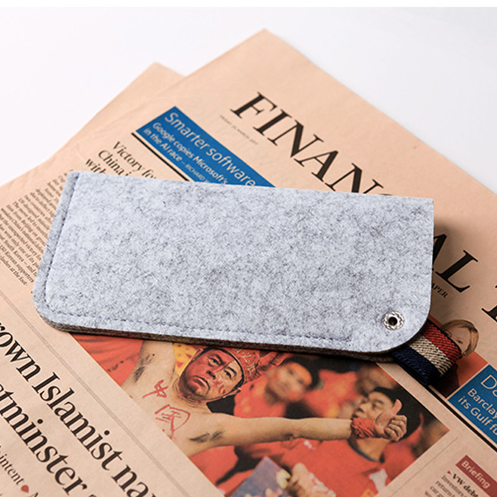 Túi đựng mắt kính 5 màu thiết kế đơn giản thời trang