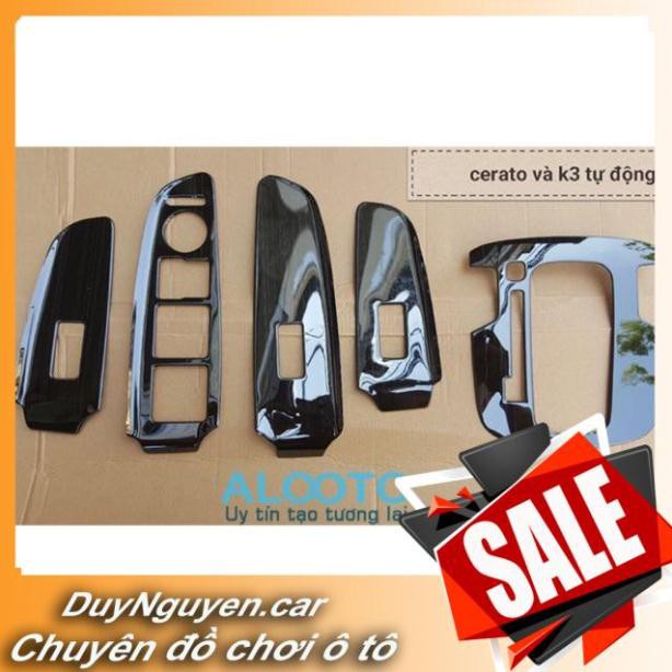 ỐP NỘI THẤT TITANNIUM 5 CHI TIẾT THEO XE K3, CERATO 2016 - 2018. New