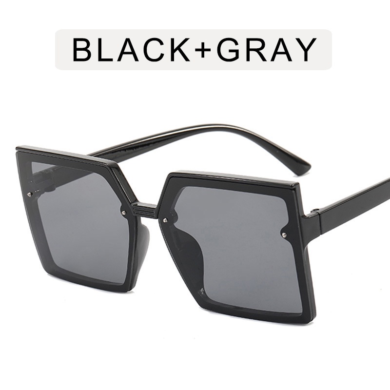 Kính mát gọng vuông chống tia uv400 thời trang dành cho nữ