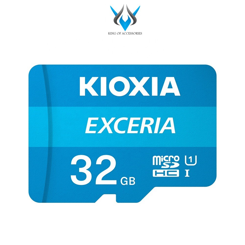 Thẻ nhớ MicroSDHC Kioxia Exceria 32GB UHS-I U1 100MB/s (Xanh)