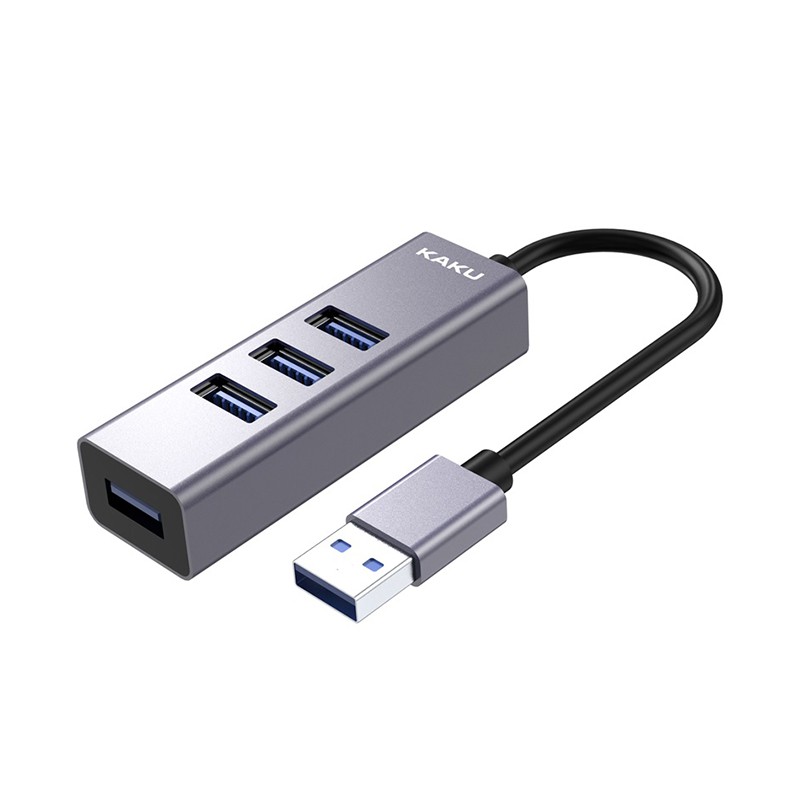 Bộ cổng chia USB gồm 4 cổng nhỏ gọn tiện lợi KSC 276 chính hãng KAKU