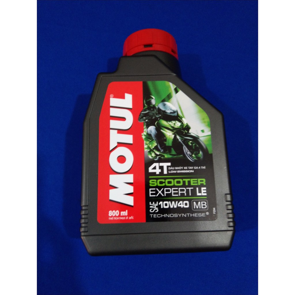 Nhớt MOTUL xe tay ga Scooter Expert LE 10W40 800ml