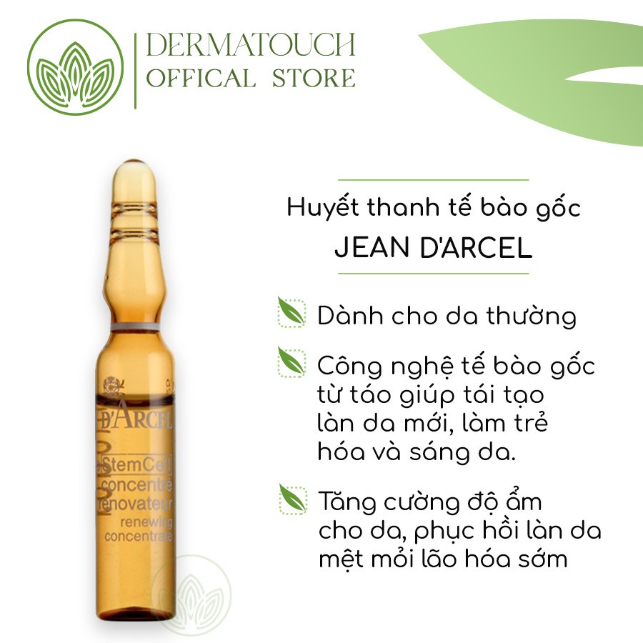 Huyết thanh tế bào gốc JEAN D'ARCEL Renewing Concentrate