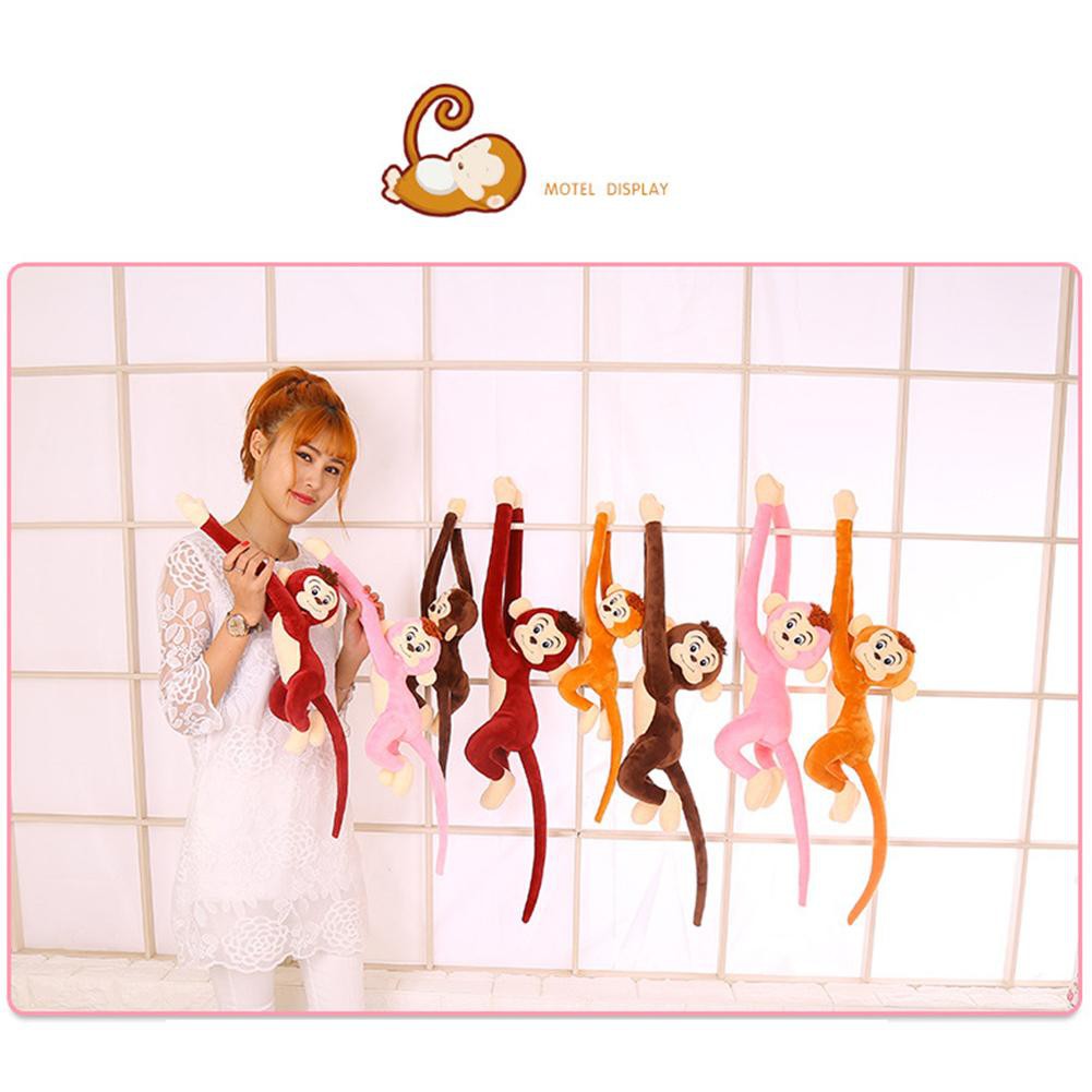 Khỉ Nhồi Bông Tay Dài Đáng Yêu 65cm