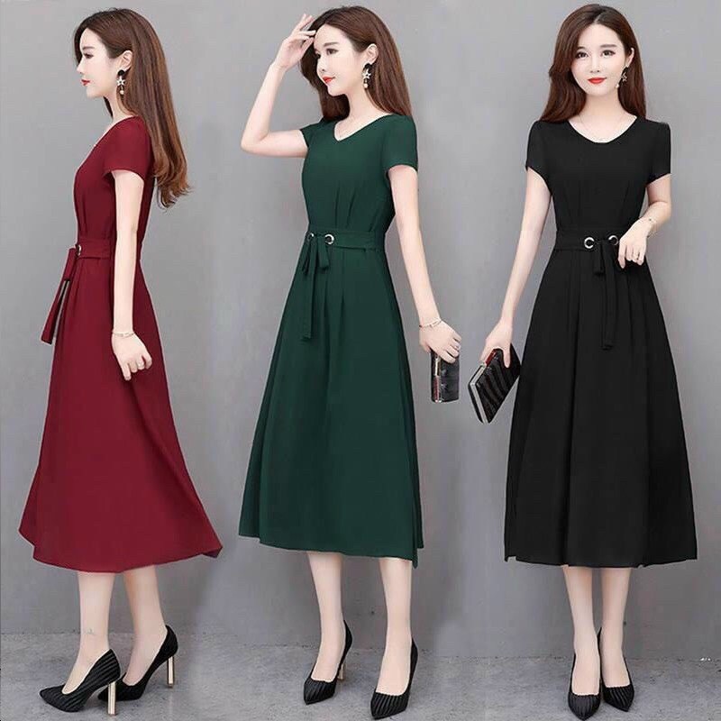 ĐẦM SIÊU XINH SANG XUẤT SẮC ĐỦ SIZE S M L XL XXL CHO QUÝ CÔ