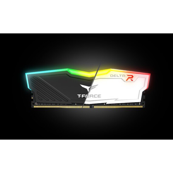 Ram TEAMGROUP T-Force Delta RGB Series 8GB - 3000MHz LED 16,8 triệu màu, tản nhiệt nhôm - Hàng Đã Qua Sử Dụng