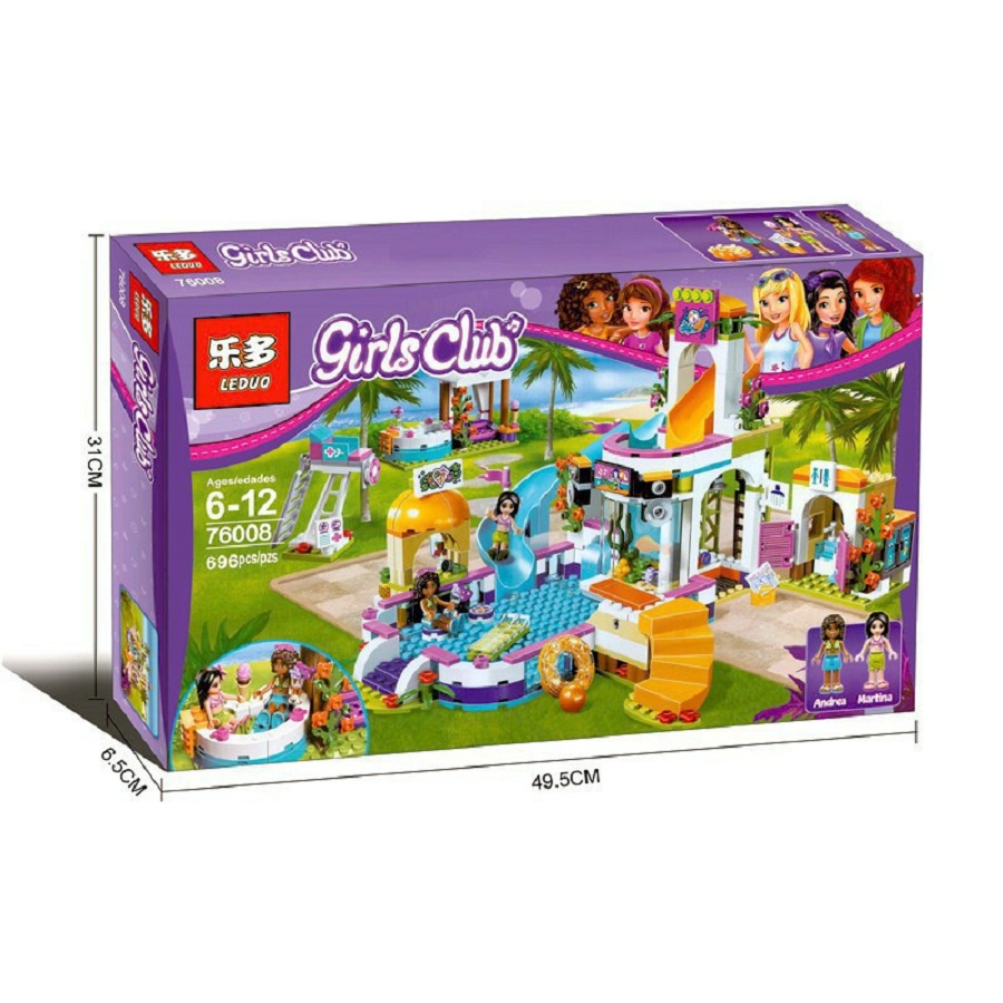 Bộ Lego Xếp Hình Friends Biệt Thự Của Andrea &amp; Martina sx3010/76008 (768 Mảnh)cho bé gái