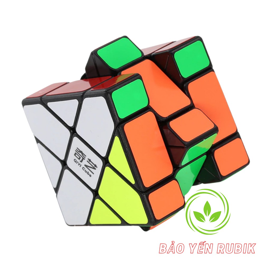 Rubik Biến Thể Rubik Fisher Cube QiYi Stickerless Rubik Biến Thể Giá Rẻ Rubic