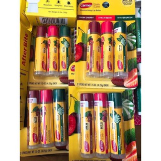 [sale16] COMBO 3 THỎI SON DƯỠNG CARMEX