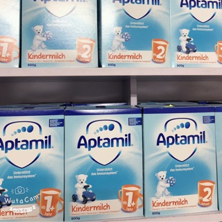 Sữa Aptamil Nội Địa Đức 1+, 2+ 600g
