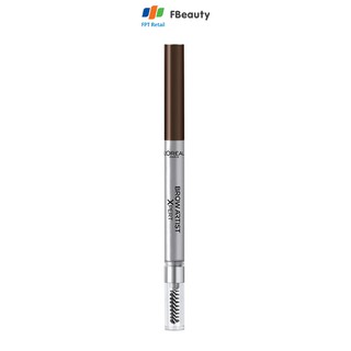 Chì Kẻ Mày 2 Đầu L’Oreal Paris Brow Artist Xpert 108 Nâu Socola 0.2g