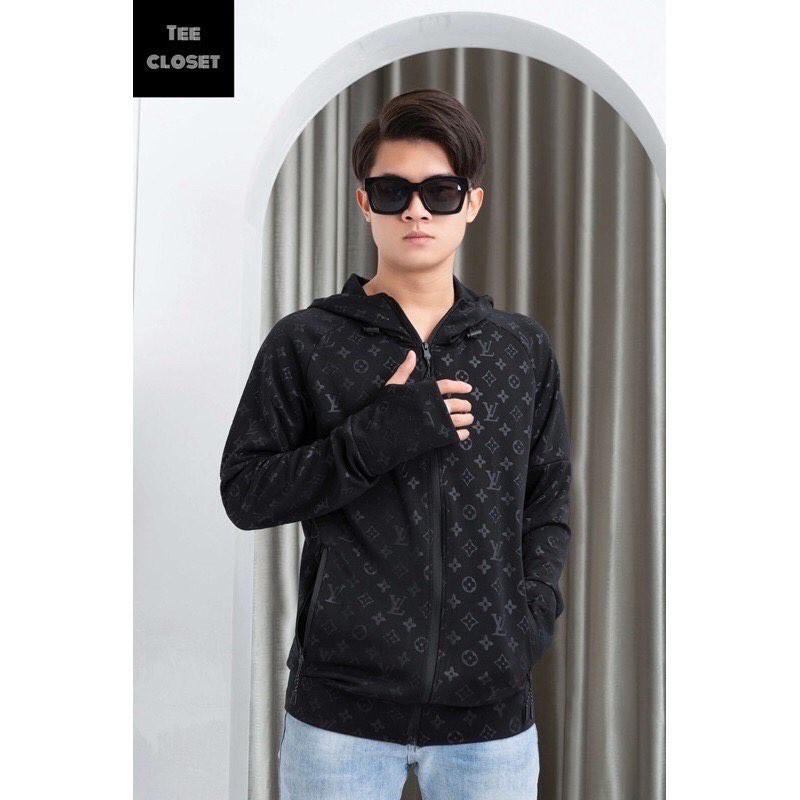 Áo Chống Nắng nam LV cao cấp co dãn 4 chiều cực kì thoải mải chất vải UMi dày dặn lô gô dập nổi siêu chất | BigBuy360 - bigbuy360.vn
