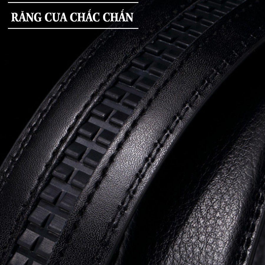 Thắt Lưng Nam Công Sở, Dây Nịt Da T01 Cao Cấp, Khóa Kim Loại Tự động, Bản 3,5cm, Dùng Để Mặc Quần  Âu