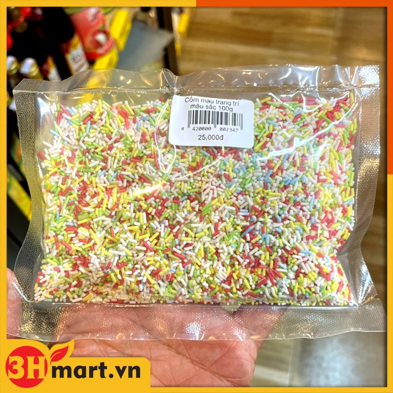 Cốm màu trang trí