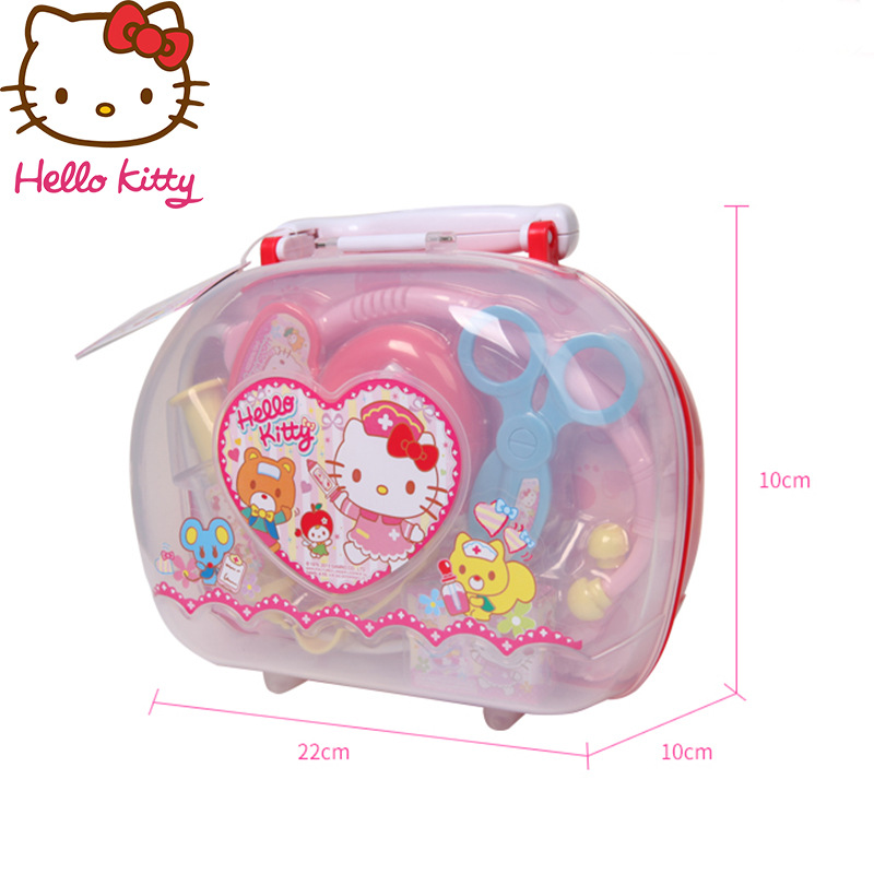 HELLO KITTY Bộ Đồ Chơi Đóng Vai Bác Sĩ Cho Bé