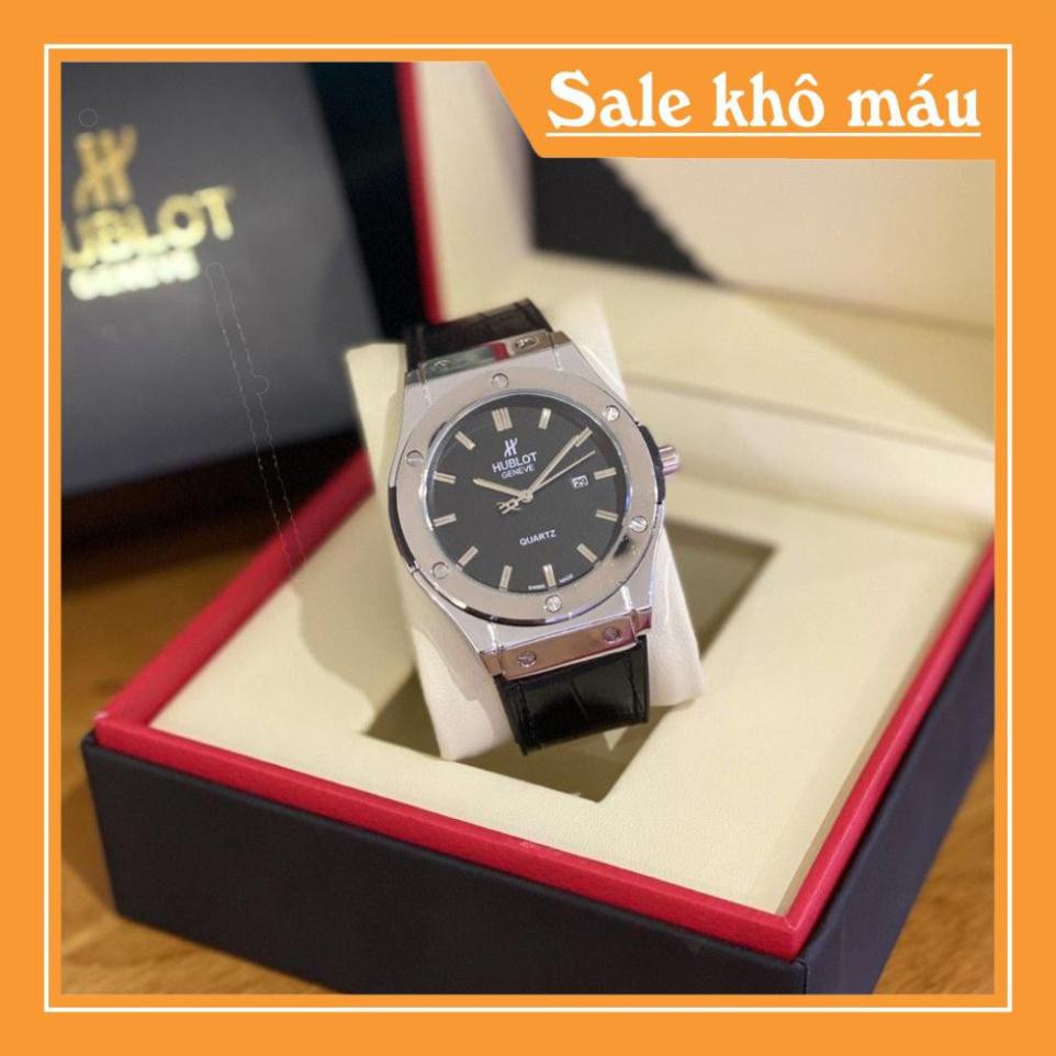 (Bảo hành 12 tháng) Đồng hồ nam Hublot - máy pin - Hàng có bảo hành 12 tháng DH201 fullbox - Hulo | BigBuy360 - bigbuy360.vn