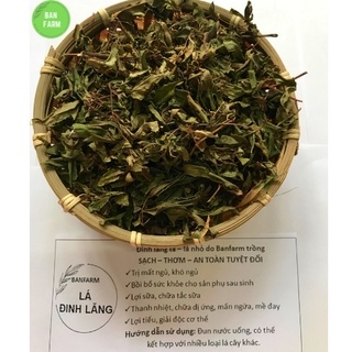 Trà đinh lăng Banfarm - Lá đinh lăng ta - thanh nhiệt - lợi sữa - ngủ tốt 500g