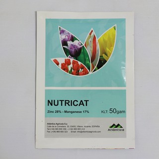 VI LƯỢNG NUTRICAT ZN-MN - PHÂN BÓN VI LƯỢNG KẼM-MANGAN - NHẬP KHẨU TÂY BAN NHA