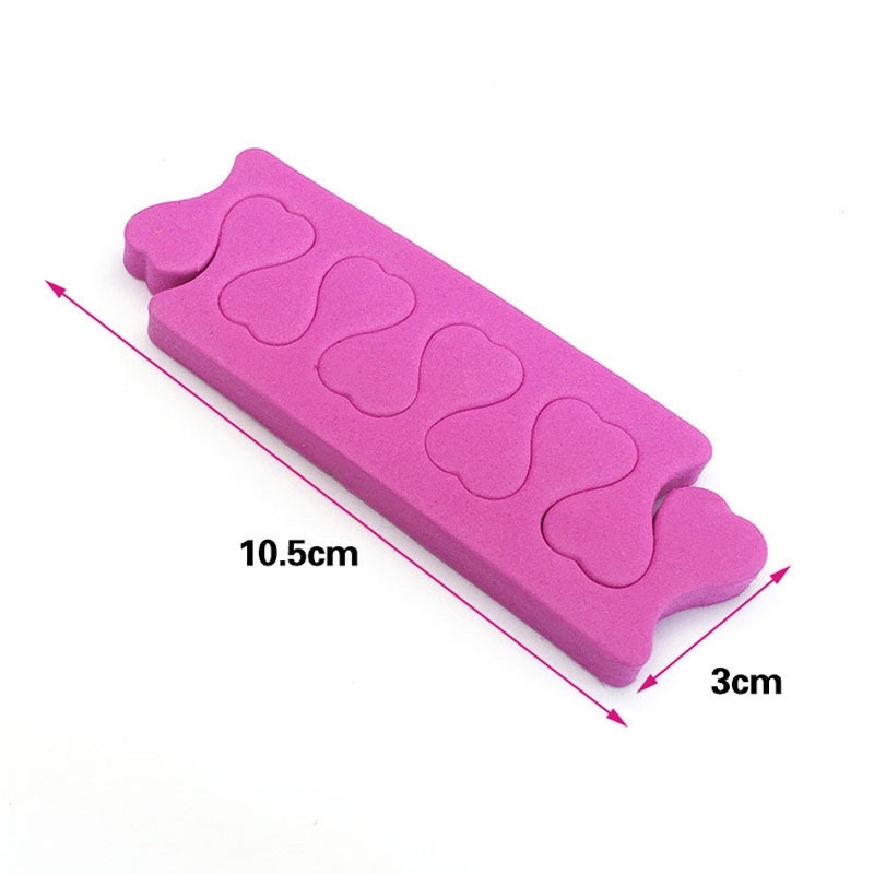 Kẹp tách ngón chân nail, màu ngẫu nhiên ( 1 miếng )