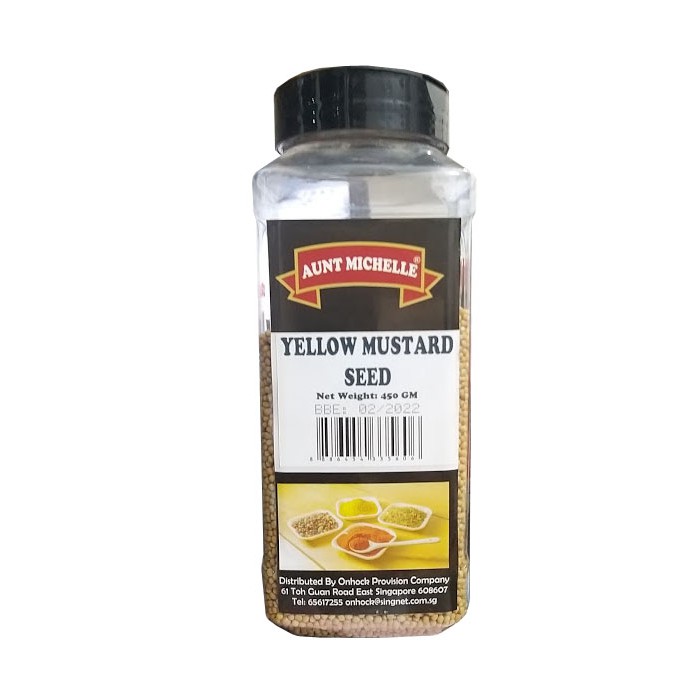 Hạt mù tạt vàng Yellow Mustard Seed 450g