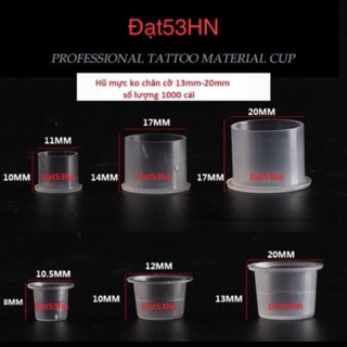 100 hũ cỡ L không chân bán lẻ cao 13mm-20mm