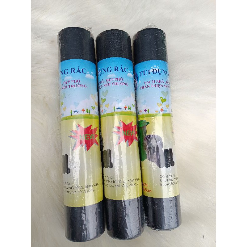 Túi đựng rác dùng trong gia đình , túi đựng rác tự phân hủy , túi đựng rác đen siêu rẻ tiết kiệm,