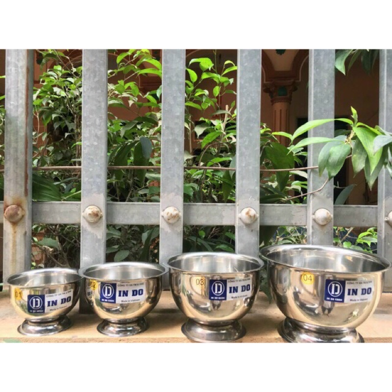 Cối Chày Inox 4 Kích Cỡ