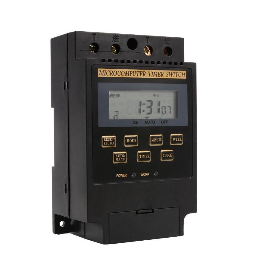 Công Tắc Hẹn Giờ Tắt Mở Thiết Bị Tự Động Smart Sensor KG316 (Đen) PIN RỜI