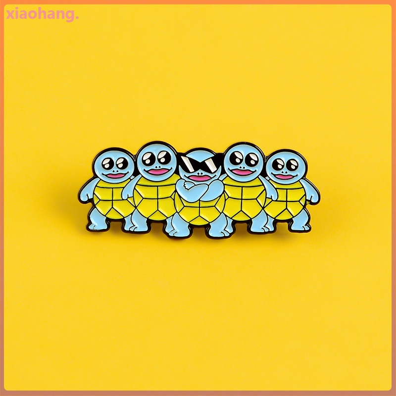 Ghim Cài Áo Hình Chú Rùa Đeo Kính Mát Đáng Yêu