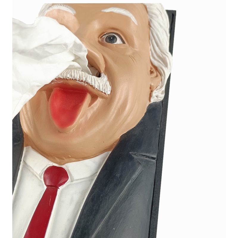 Tượng Rút Khăn Giấy Decor Nhà Cửa, Quán Ăn Hình Albert Einstein