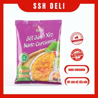 Bột bánh xèo Nano Curcumin Phú Hải - Hàng chính hãng