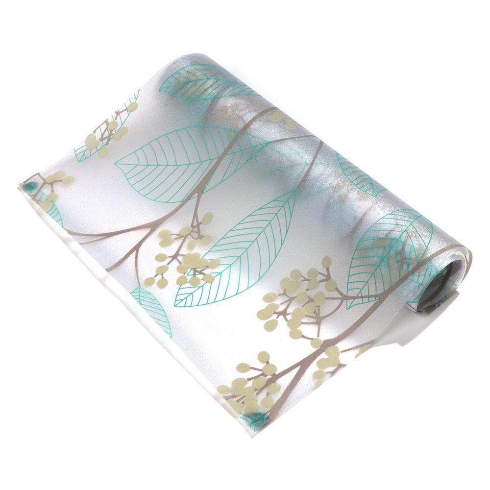 Miếng Dán Cửa Sổ Tĩnh Điện Chống Tia UV Không Dính Họa Tiết Hoa 3D