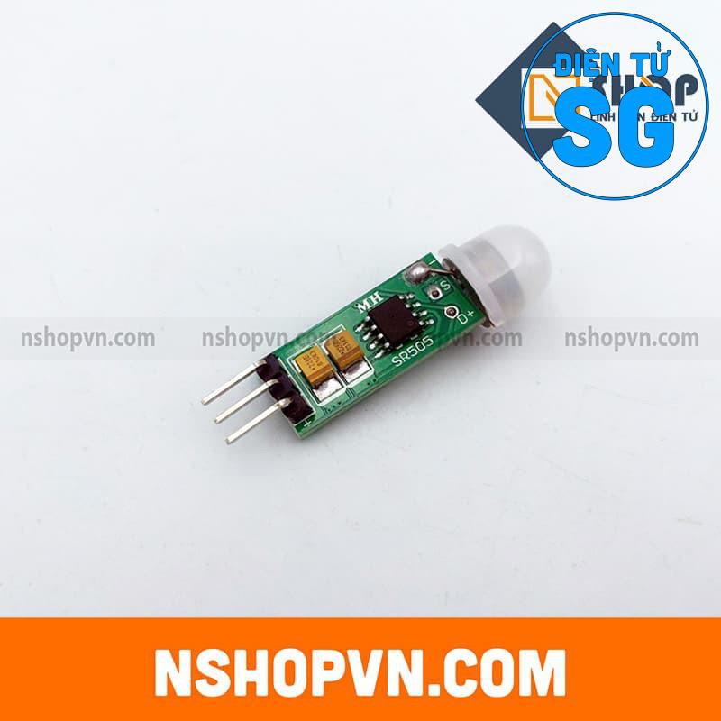 Cảm Biến Thân Nhiệt Chuyển Động PIR SR505 Mini - VF5H