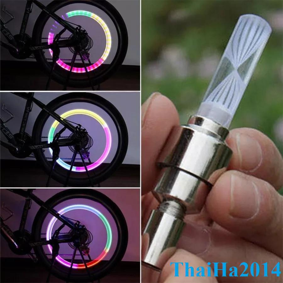 Đèn led phát sáng gắn chân van xe máy, xe đạp điện, ô tô..
