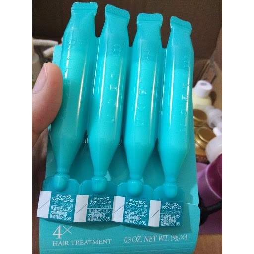 Kem Dưỡng Colagen Milbon Deesse's 4X Dành Cho Tóc Sợi To Và Trung Bình Cứng Nhật Bản Hộp 10 Vỹ | BigBuy360 - bigbuy360.vn