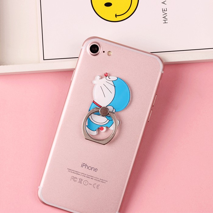 Iring giá đỡ điện thoại hình DORAEMON xinh xắn