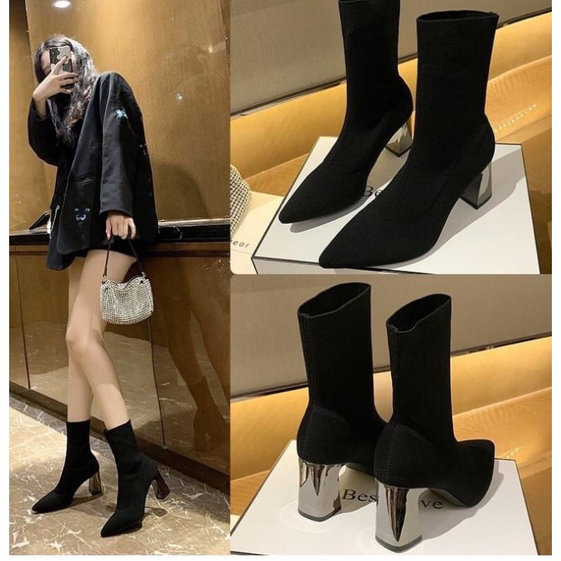 bán lẻ = giá sỉ boot cổ len cao cấp ( kèm ảnh và video thật sp)