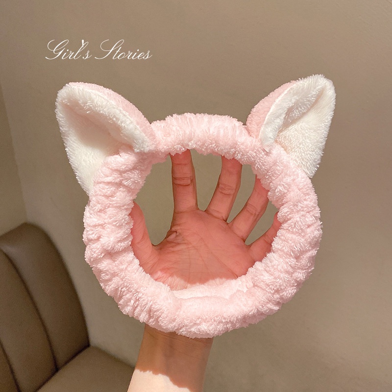 Băng Đô Rửa Mặt NOVSET Bờm Tóc  Hàn Quốc Siêu Dễ Thương cho nàng