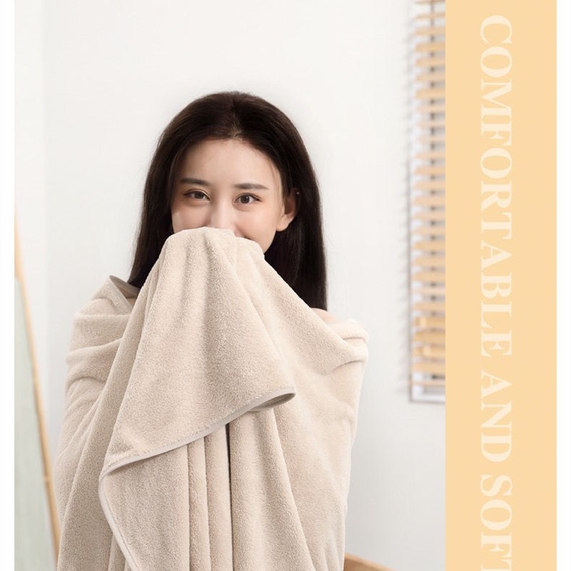 Khăn Tắm Vải Lông Cừu Dày Dặn Chất Lượng Cao
