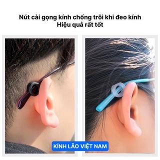 Nút cài tai chống trôi kính silicon siêu mềm