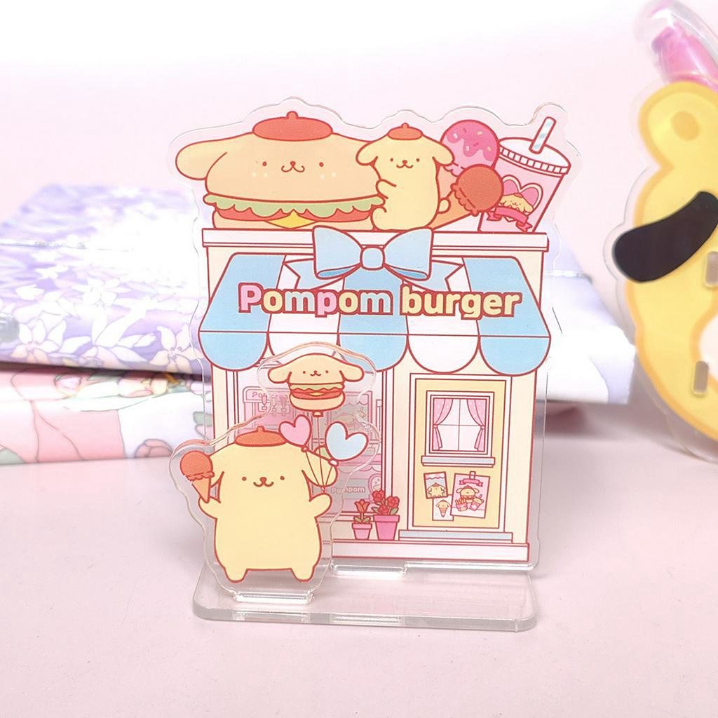 Mô hình standee acrylic Sanrio Gà Rán Cay Ngọt đáng yêu dễ thương để bàn trang trí