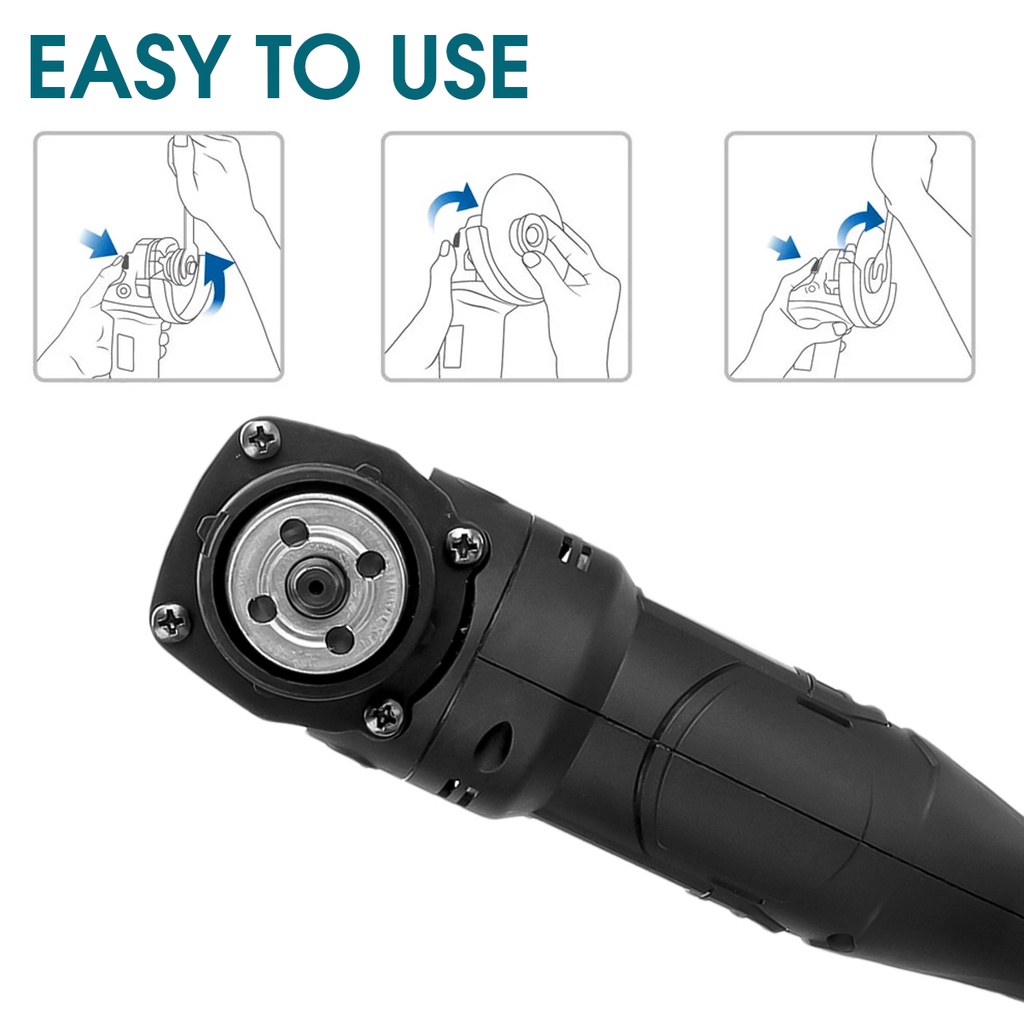 Máy mài góc điện không dây 13000rpm máy đánh bóng điện 100mm cho pin 18v 98vf 1500w