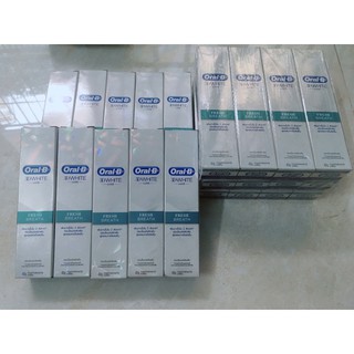 Kem đánh răng 𝐎𝐑𝐀𝐋 𝐁 3𝐃 𝐰𝐡𝐢𝐭𝐞 LUXE "FRESH BREATH"
