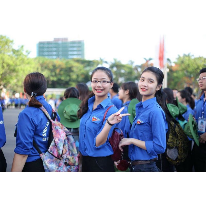 ÁO ĐOÀN ÁO THANH NIÊN TÌNH NGUYỆN Nam Nữ | BigBuy360 - bigbuy360.vn