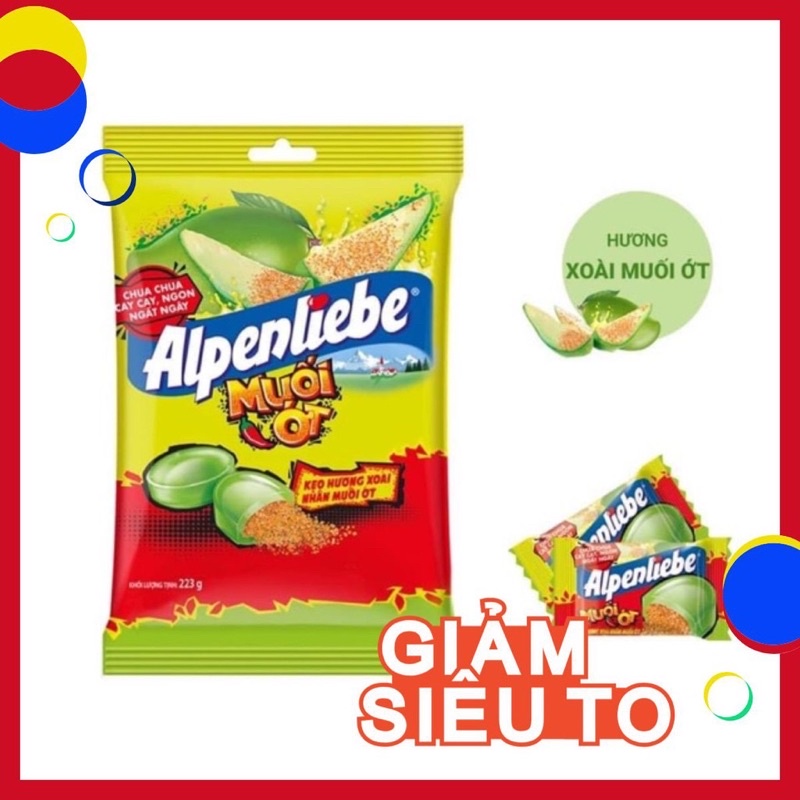 Alpenliebe Kẹo xoài non muối ớt siêu ngon - hàng công ty có sẵn tại thumbnail