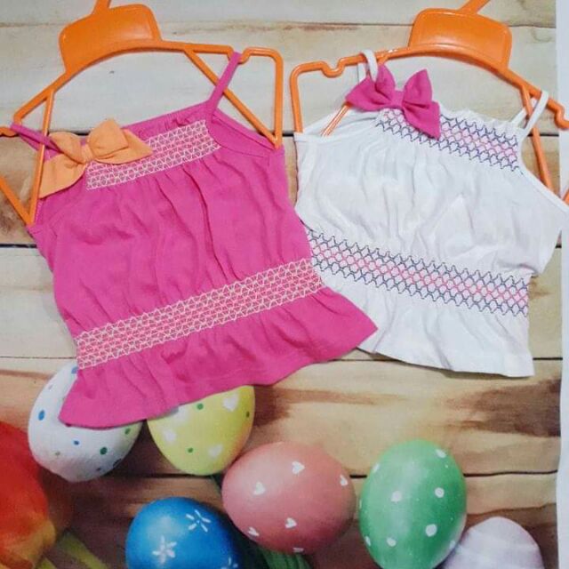 Combo khách sỉ 1 ri áo 2 dây bé gái