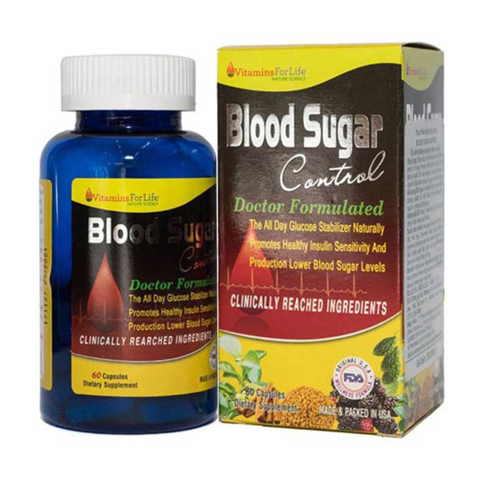Viên Tiểu Đường Blood Sugar Control Vitamins For Life - Bổ Sung Khoáng Chất Giúp Ổn Định Đường Huyết