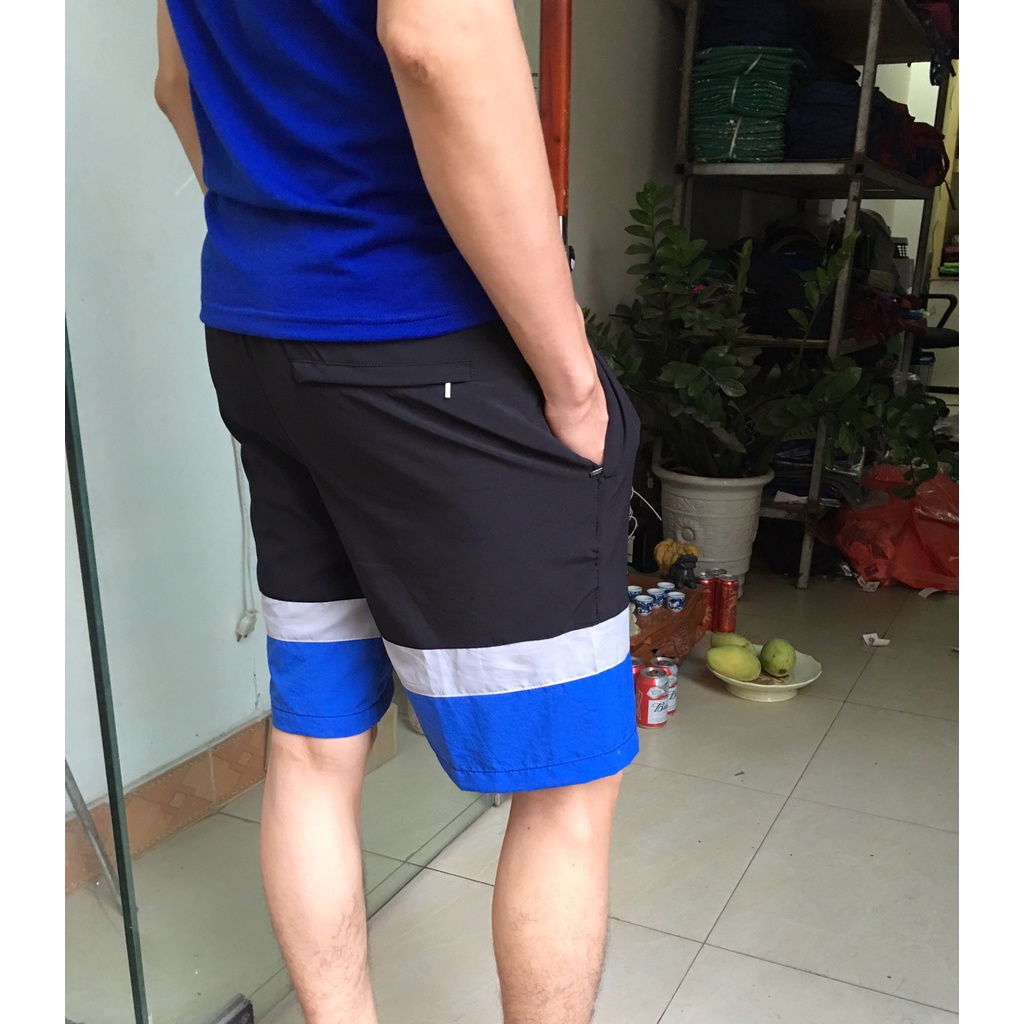 Quần short đùi nam chất dù lạnh đẹp mát