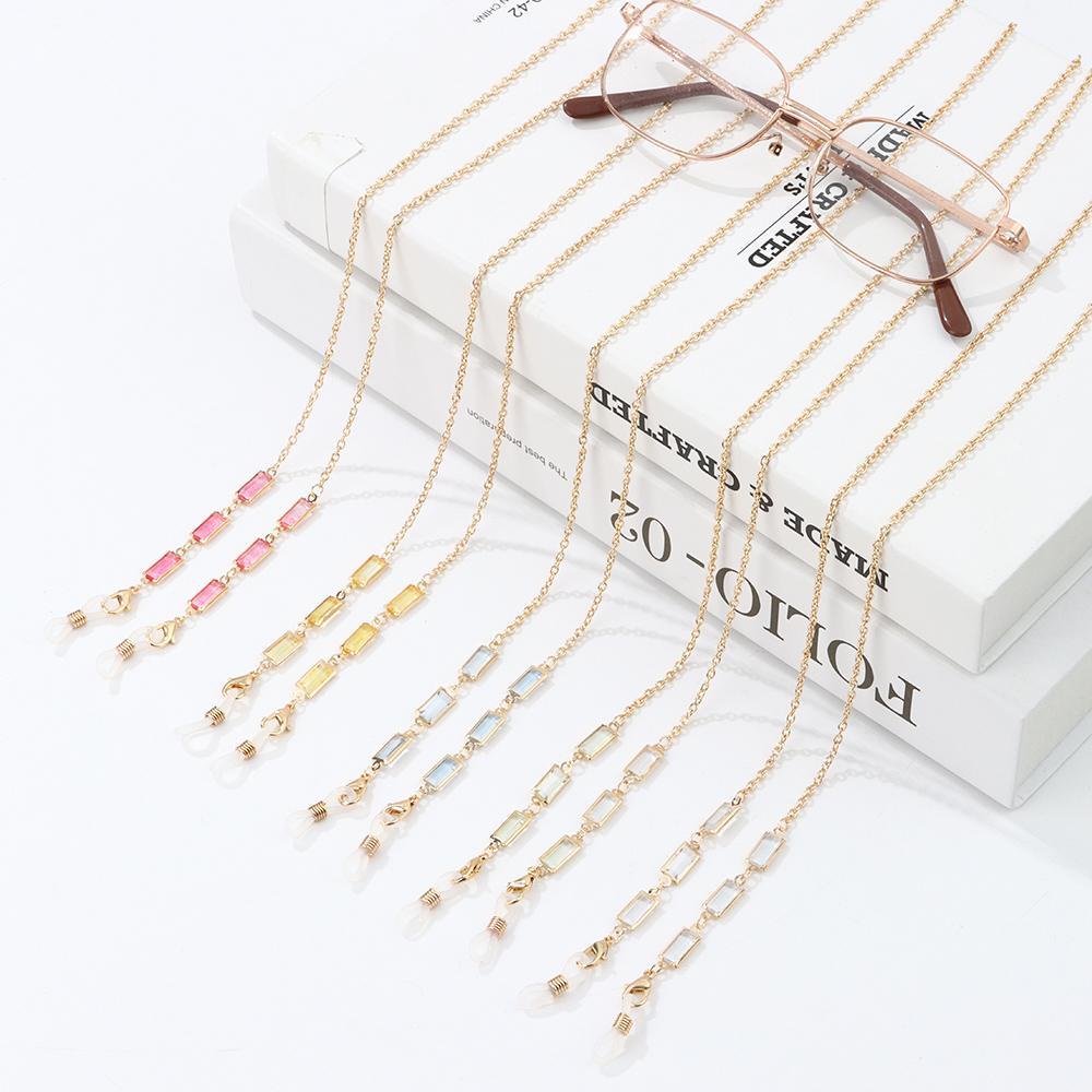 EUTUS Dây Giữ Mắt Kính Bằng Kim Loại Chống Thất Lạc Thời Trang Giá Đỡ